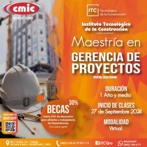 Maestría en Gerencia de Proyectos